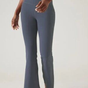 NWT - Salutation Stash High Rise Flare Pant - Medium - Granite Blue